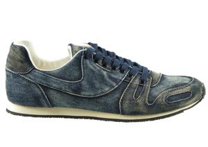 Image of nat-2 Faster navy denim (M)
