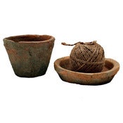 Image of Redstone Pot, Saucer and String