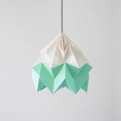 Image of Moth Lamp white/mint green