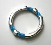 Image of Benta Bangle - Light Blue