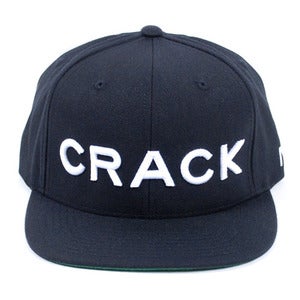 Image of Crack Snapback Cap (Black)