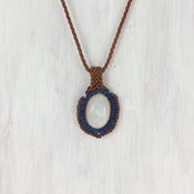 Image of 50% OFF Macrame Moonstone Necklace