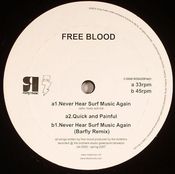 Image of Free Blood "Never Hear Surf Music Again"