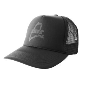 Image of SurfME Trucker Hat (Black)