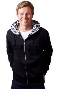 Image of Men's Black Zip Hoody