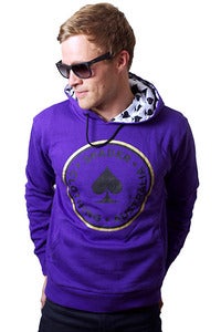 Image of Men's Purple Classic Case Hoody