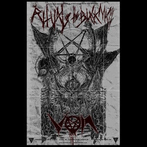 Image of VON-Ritual of The Black Mass LA "THE GATES OF EVISC" 11x17 Poster (Zbigniew M. Bielak Ltd Ed 50)