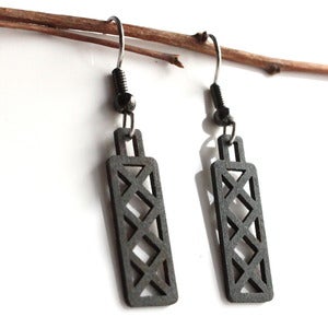 Image of Steel Town Short X Earrings