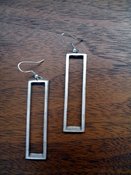 Image of Rectangle Earrings