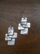 Image of Chunky Cross Earrings