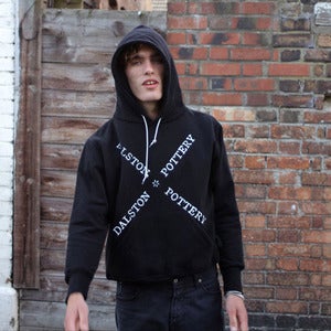 Image of DALSTON black pullover mens hoody