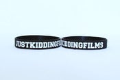 Image of JUSTKIDDINGFILMS Wristband (Single)