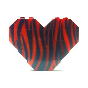 Image of ♥ Limited Edition ~ Red Tiger Print H.O.B