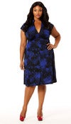 Image of Valentina in Blue Splatter
