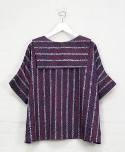 Image of Vintage Print 'Backwards' Sailor Top