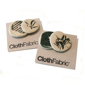 Image of charcoal clay buttons
