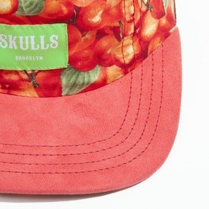 Image of Skulls- 5 panel- Cherries