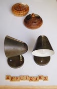 Image of paire d' appliques vintage 50-60's