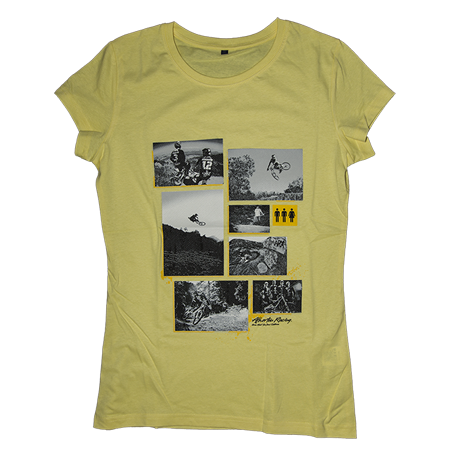 Image of Atherton Racing ‘WOMENS photos’ T-Shirt - Yellow