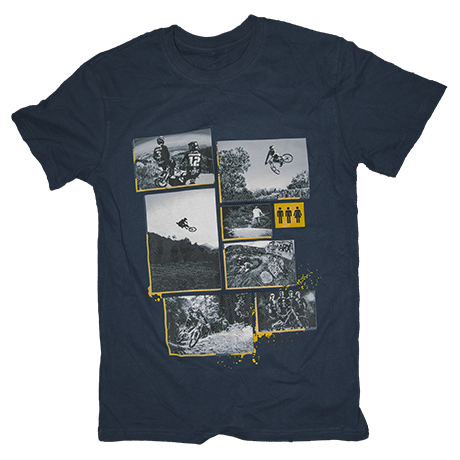 Image of Atherton Racing ‘Photos’ T-Shirt -  MEN'S Navy
