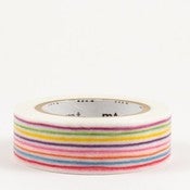 Image of Rainbow Stripe Washi Tape