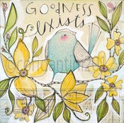 Image of goodness exists, an original painting