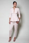 Image of Peplum Polka Dot Jacket