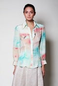 Image of Ballet Print Blouse