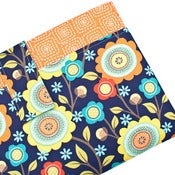 Image of Laptop Sleeve with Pocket: 11 13 14 15 15.6 17 18 Inch: Stitch Floral