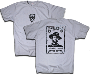 Image of "Industry Tough" Outlaw Josey Wales tee by Backpage Pres