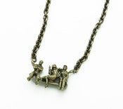 Image of ONE BORED MAN NECKLACE