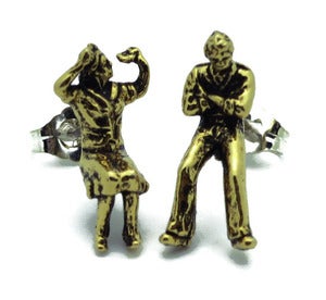 Image of ONE BORED MAN EARRINGS