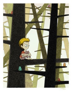 Image of PRINT :: In The Woods