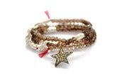 Image of Pave Diamond Star gemstone bracelet