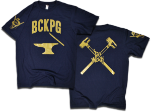 Image of "The Grind" Backpage Press 5 Year Anniversary tee
