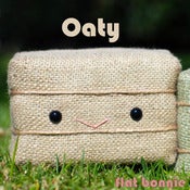 Image of Flat Bonnie's BFF Oaty - Oat Hay Bale Plush - Handmade