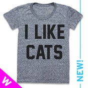 Image of I LIKE CATS (WOMEN)