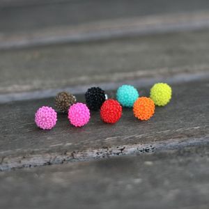 Image of NEW Little Dahlia Earrings - 11 Colors