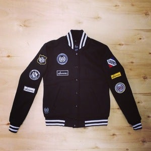Image of The Scout Varsity Jacket (Women-Black)