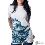 Image of Gargoyle Warrior White Unisex