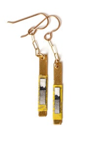Image of "Evelyn" Original Fine Art Earrings