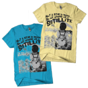 Image of Satellite Astronaut Tee (Blue OR Yellow)