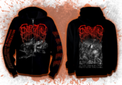Image of EPICARDIECTOMY "Abhorrent Stench" zip-up hoodie