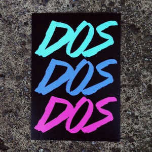Image of Dos Sticker