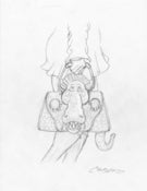 Image of Original 2013 TOPPS GPK BNS 2 Production Art "SKINNED SAM" (#2)