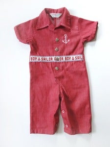 Image of Vintage 60's Health-Tex Jumpsuit "Sailor Boy" 1 yo