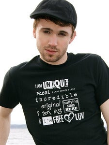 Image of BULLYING STOPS HERE Black Tee
