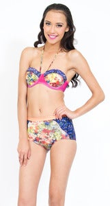 Image of The Misfits Bra Top - Maeve Print