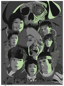 Image of "never say die" midnight colorway poster