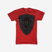 Image of This Machine Tee (Heather Red)
